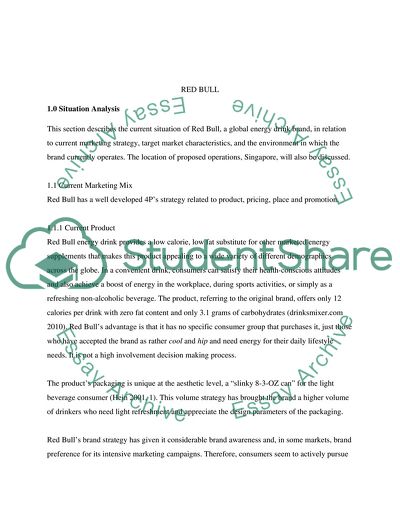 Target Market: Red Bull