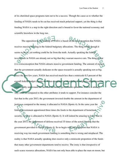 NASA Budget Cuts: Bad for America