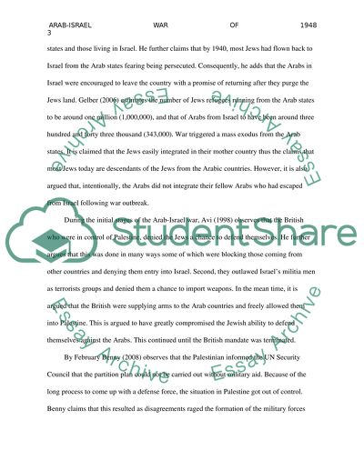 Arab-Israeli War of 1948