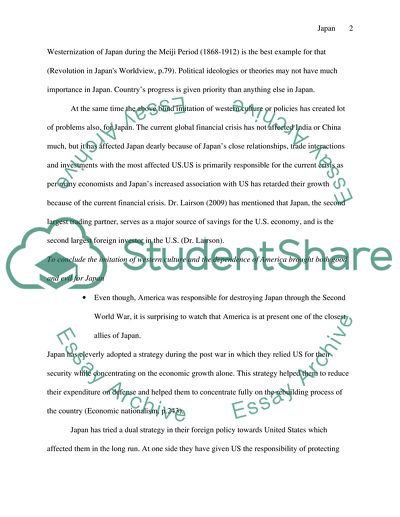 Political Economy Of Japan