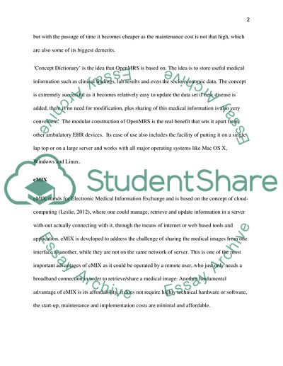 Electronic Health Record