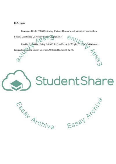 Britishness means different things to different people. Discuss