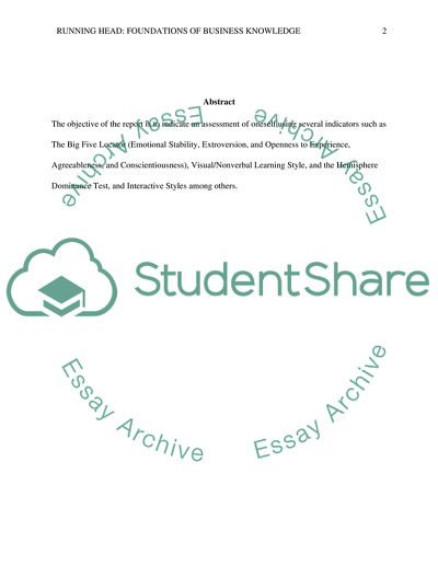 International Business--FOUNDATIONS OF BUSINESS KNOWLEADGE EDGE