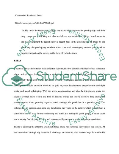 Substance Abuse in Youth