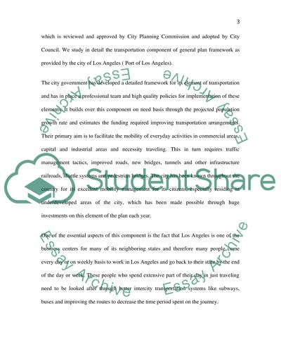 Evaluation of General Plan