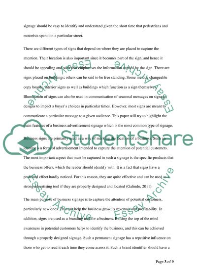 Signage Design For Public Spaces