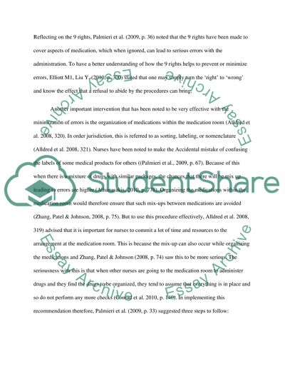 Patient Safety and Medication Administration in Nursing