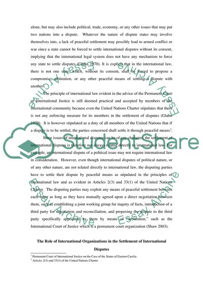 Dispute Settlement between States: The Iran-U.S. Claims Tribunal Case and the La Grand Case