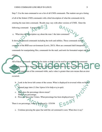 Unit 1 Lab 2 Using Command Line Help