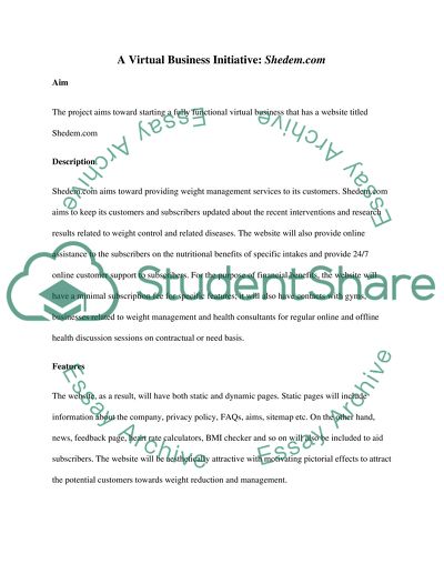 Group Business Proposal Project