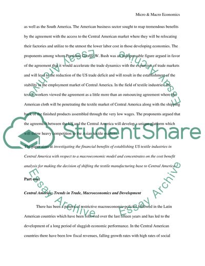 Benefits of Locating Textiles in Central America