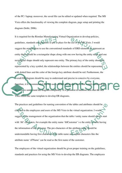 Database Design Process Project (Preparation)