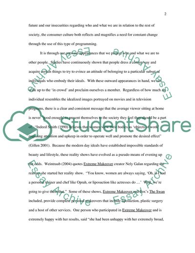 Extreme Makeover as a Reality Show