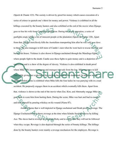 Quentin Tarantinos Films Comparison Analysis