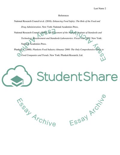 Enhancing Food Safety - Dr. Pepper