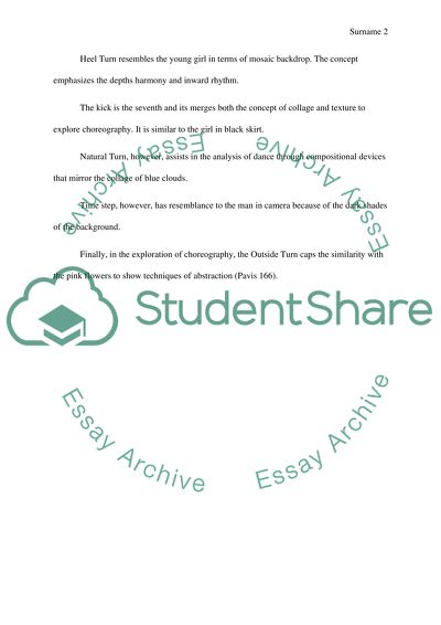 Analysing of Dance Gancho