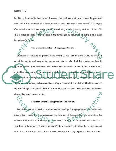 Why Abortion is Immoral by Dom Marquis