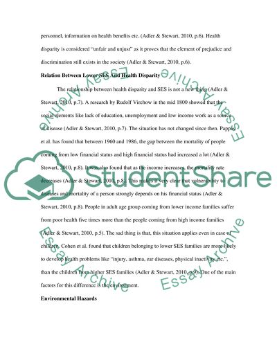 Lack of Universal Healthcare amongst people of Low Socioeconomic Status