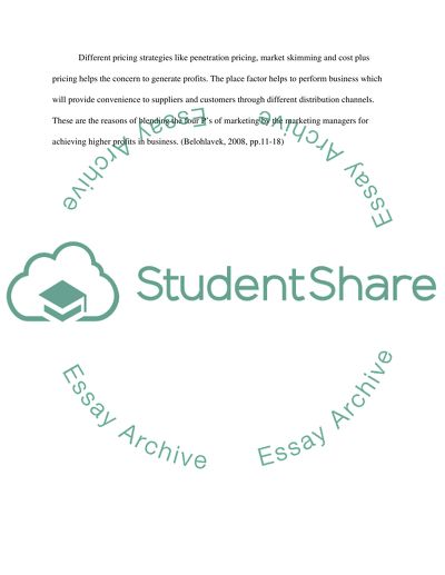 What are the Four Ps of Marketing Why Marketing Managers must blend the Four Ps