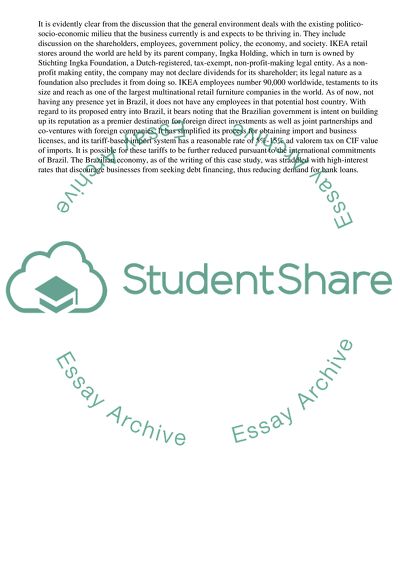 IKEA: Expanding through franchising to the South American market