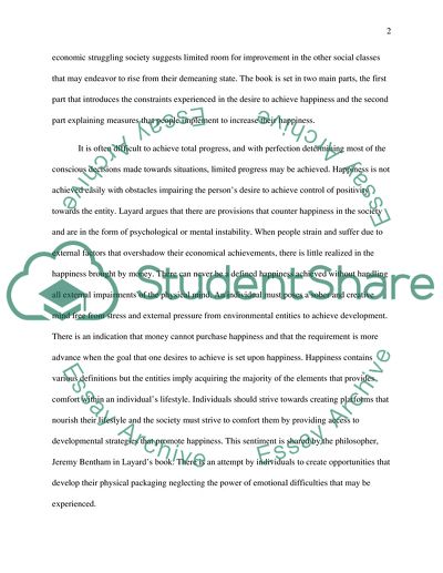 Happiness: Lessons from a New Science