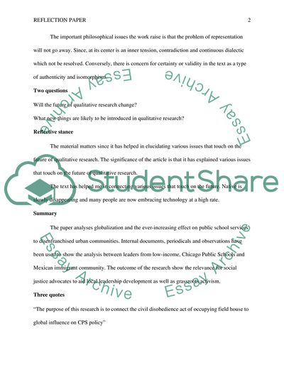 The Future of Qualitative Research