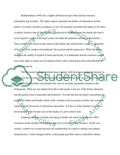 Gender Relations Differ for Different Nations