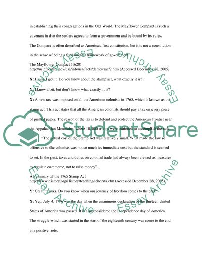 Early Formation of Our Government The United States of America