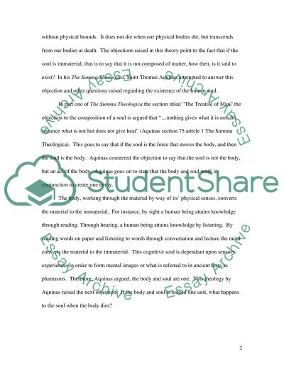 The Soul and Its Importance to Theology