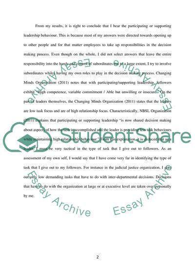 The Work of the Criminal Justice Leader