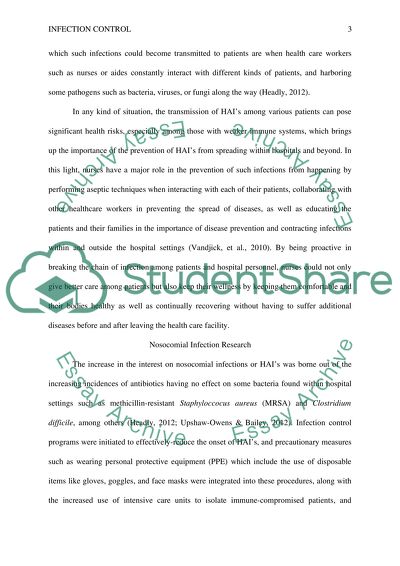 Nosocomial infections essay 07 Nosocomial infections essay 07 picture