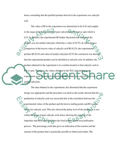 Paraphrasing lab report