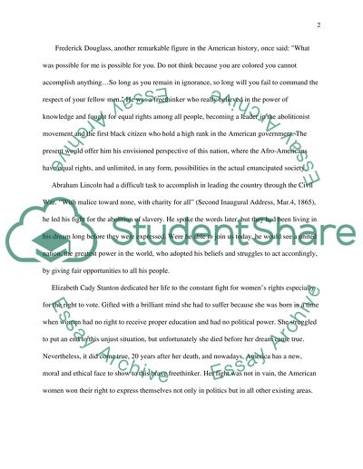 Leading Figures in American History