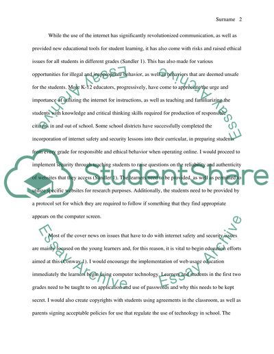 Inside the Classroom: Ethics and Technologies