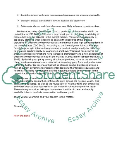 Smoking cessation (tobacco legislation)