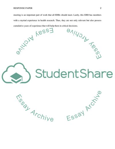 Protecting Human Research Participants