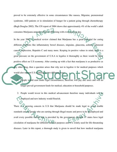 How has Medical Marijuana Affected the Economy of the United States