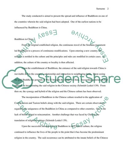 The Impact of Buddhism on Chinese Culture