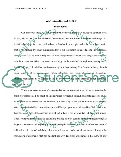 Can Facebook Make You Feel Better about Yourself