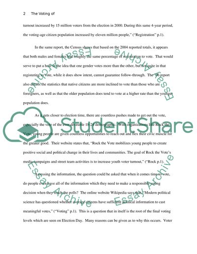 The Voting of Many But Not All