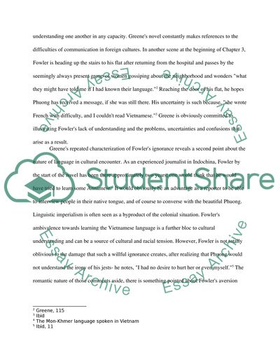 Racial Tension and Cultural Encounter