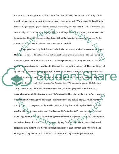 Michael Jordans Reign In Basketball