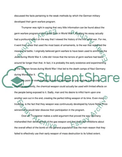 World War I and the End of the Progressive Movement