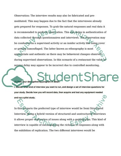 Data Gathering Program