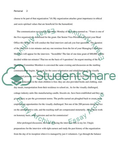 Change of the Organizational Culture