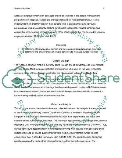 Improving Employee Retention and Practice of Viewing Services in Organizations