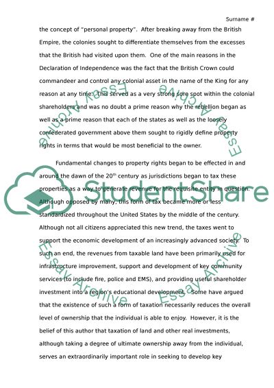 The Understanding of Eminent Domain