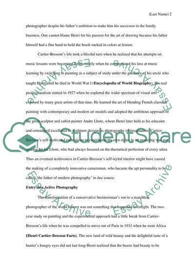 Henri Cartier-Bresson