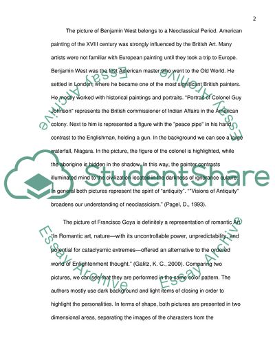 Analysis of Neoclassical and Romantic Art
