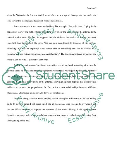 Landscapes and Narratives